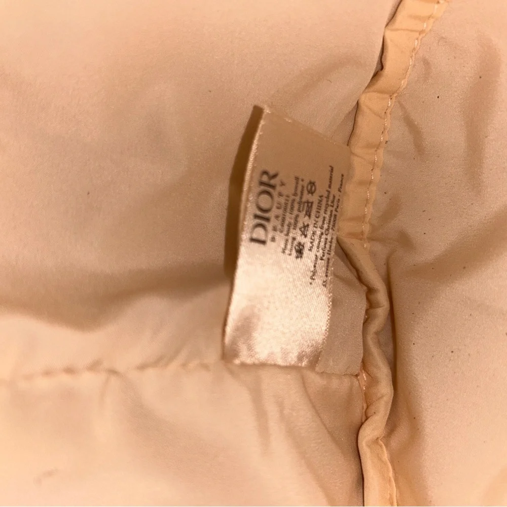 DIOR CD Beauty Makeup Bucket Pouch with unbranded chain - Picture 6 of 6